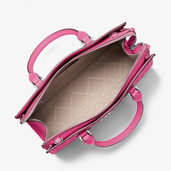 Michael Kors Sheila Medium Sequined Floral Print CZ Satchel
Dragofruit
NWT - Picture 11 of 16